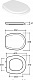Керамин Унитаз-компакт Симпл двухрежимный с сиденьем полипропилен – картинка-14